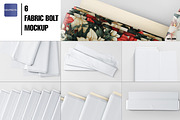 Fabric Bolt Mockup Fabric mockup, a Product Mockup by GraphicVil (Thumbnail 2 of 9)