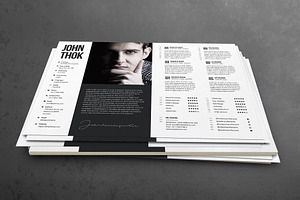 Resume CV Template 52