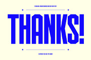 Futurgleam Display Typeface, a Sans Serif Font by graphicook (Thumbnail 10 of 10)