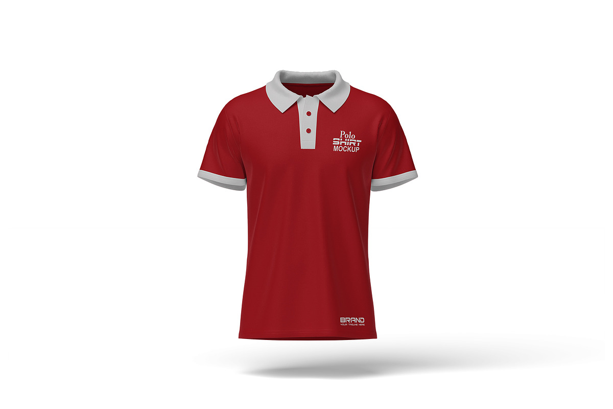 Polo T-Shirt Mockup, a Shirt Mockup by mockupbuys (Photo 8 of 52)