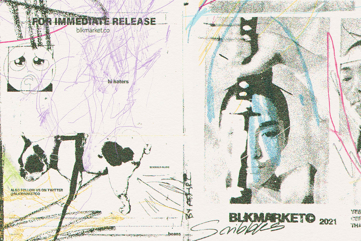 Scribbles Pack 250+ Elements, a Texture Graphic by BLKMARKET© (Photo 3 of 5)