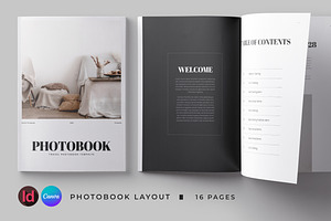 Photobook Template | Canva, a Brochure Template by HiveArts