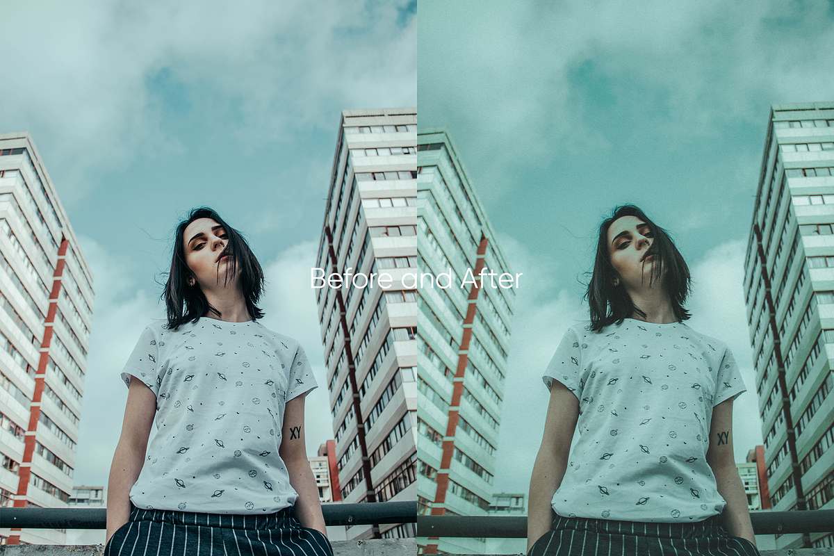 10 Film Look Lightroom Presets, a Preset Add-On by Oak Digital Studios (Photo 3 of 9)