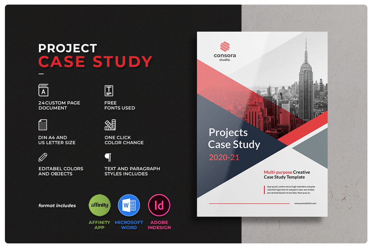 Case Study Brochure, a Brochure Template by StudioGraficso (Photo 1 of 10)