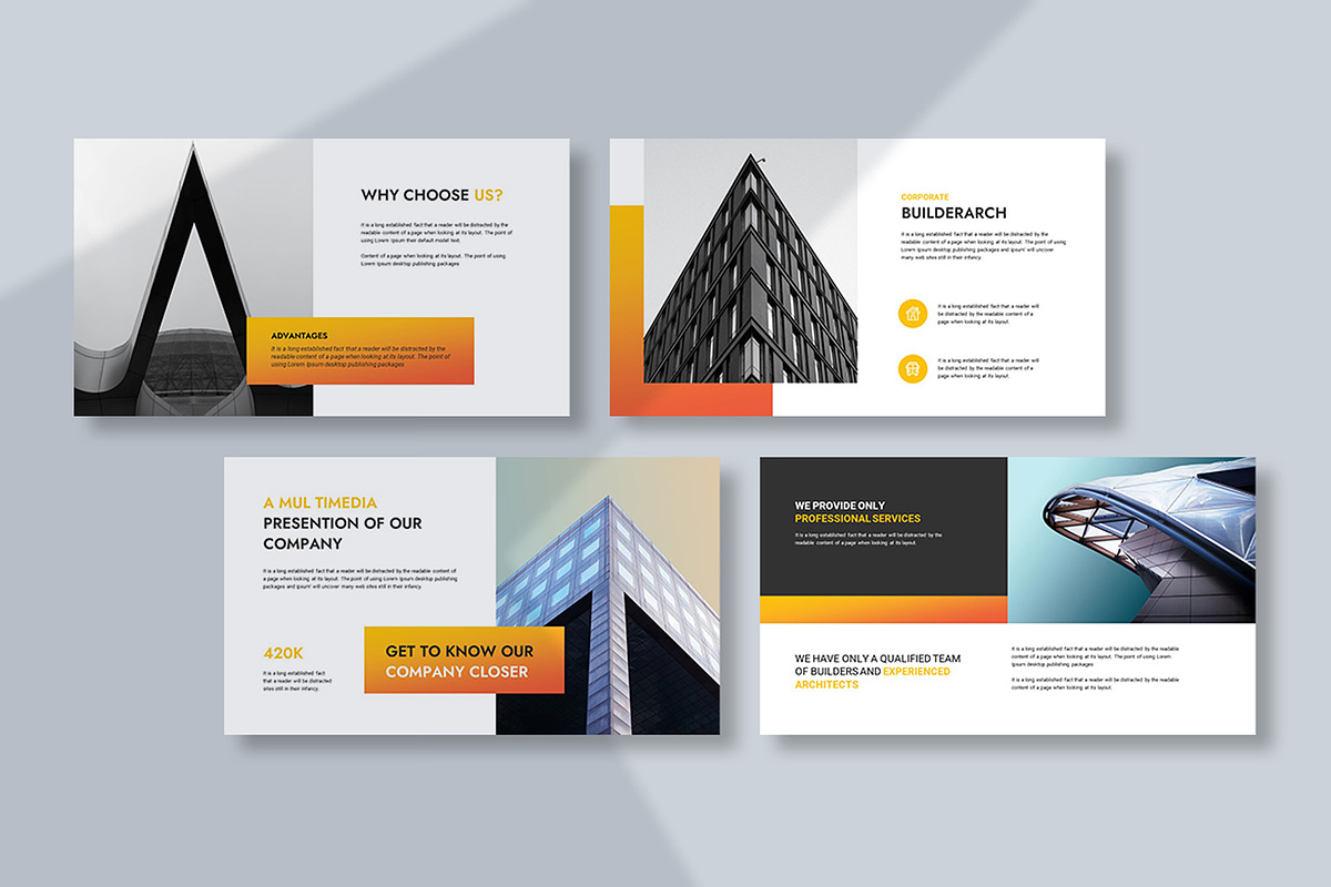 Architecture Presentation Template, a Templates & Theme by Slide_Genius1 (Photo 4 of 6)