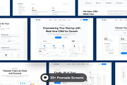 Tendly CRM - Website Template UI Kit, an UI Kit Template by Lumina_ui_ux202 (Thumbnail 5 of 8)