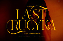 Last Rucyka Stylish Serif Font