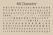 Arbane Stamp, a Serif Font by Craft Supply Co. (Thumbnail 8 of 8)