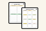2025-2026 Digital Vision Board Plann, a Stationery Template by Designmela01 (Thumbnail 6 of 8)