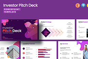 Investor Pitch Deck Presentation, a Presentation Template by CreativexGenius (Thumbnail 1 of 10)
