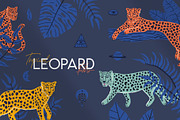 Tropical Leopard Abstract Boho Set, an Object Graphic by MaNechaeva (Thumbnail 1 of 10)