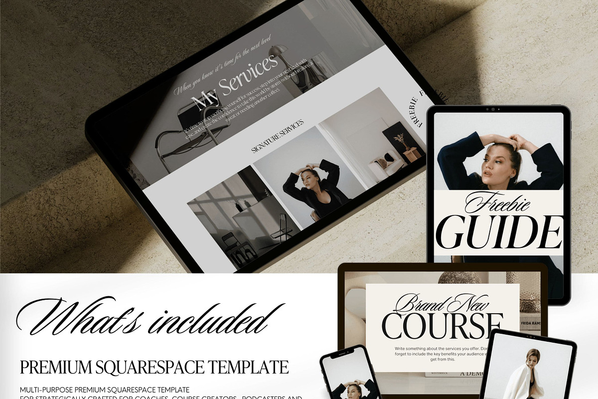 Squarespace Website Template coach, a Squarespace Template by Presentibox (Photo 10 of 10)