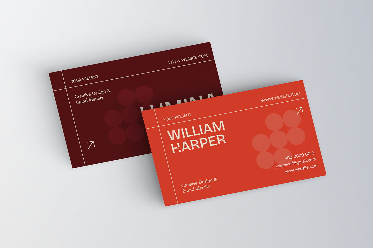 Modern Minimalist Business Card, a Business Card Template by Annora Studio (Photo 2 of 6)