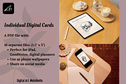 Valentine Self Love Affirmation Card, a Card Template by Digital Art Mahdiseño (Thumbnail 8 of 10)