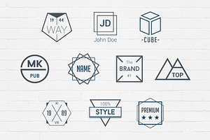 Simple Badges Logos