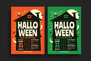 Halloween House Party Event Flyer, a Flyer Template by Guuver (Thumbnail 1 of 4)