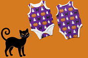 Halloween: Patterns & Clipart, a Seasonal Illustration by Elatedowl (Thumbnail 10 of 14)