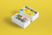 Gray Maximalism Business Card, a Business Card Template by graphicook (Thumbnail 2 of 3)