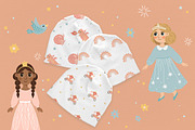 Princess & Fairy Tale Vector Clipart, a Decorative Illustration by Jenny Quince (Thumbnail 5 of 15)