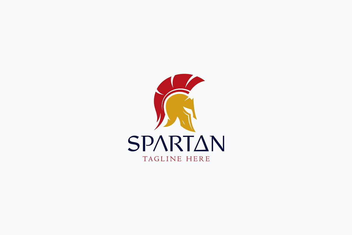 Spartan Warrior Head Helmet Logo, a Branding & Logo Template by Signatoro (Photo 1 of 3)