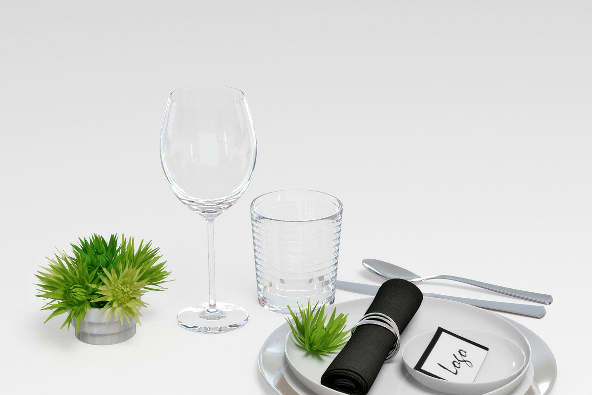 Tableware 02, an Object 3D Model by 3dcruz (Photo 6 of 9)