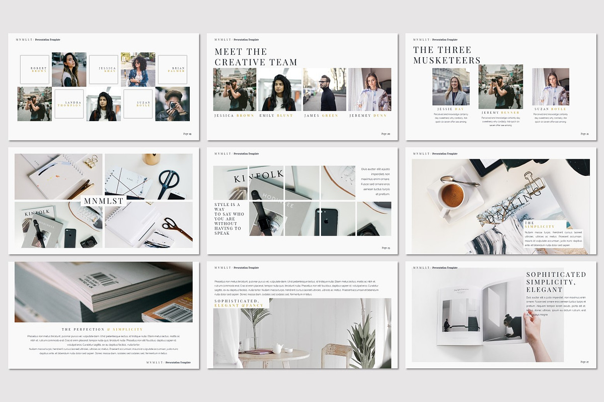 MNMLST - Keynote Template, a Presentation Template by deasign (Photo 4 of 10)