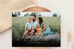 Christmas Card Template CD406