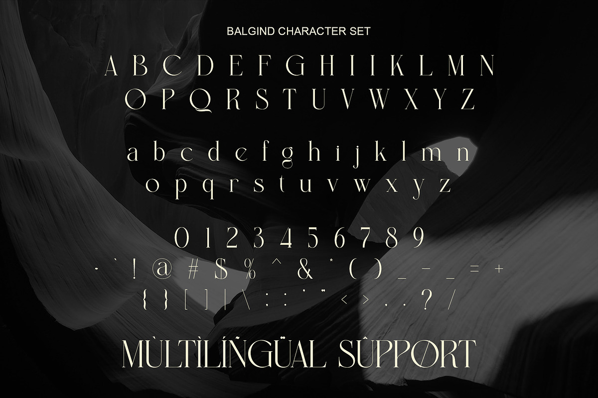 Balgind Modern Serif Font, a Serif Font by Alfinart (Photo 10 of 10)