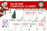 Christmas Planner Design Printable, a Stationery Template by Graphic Template (Thumbnail 2 of 3)