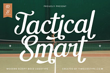 Tactical Smart Bold Modern Script