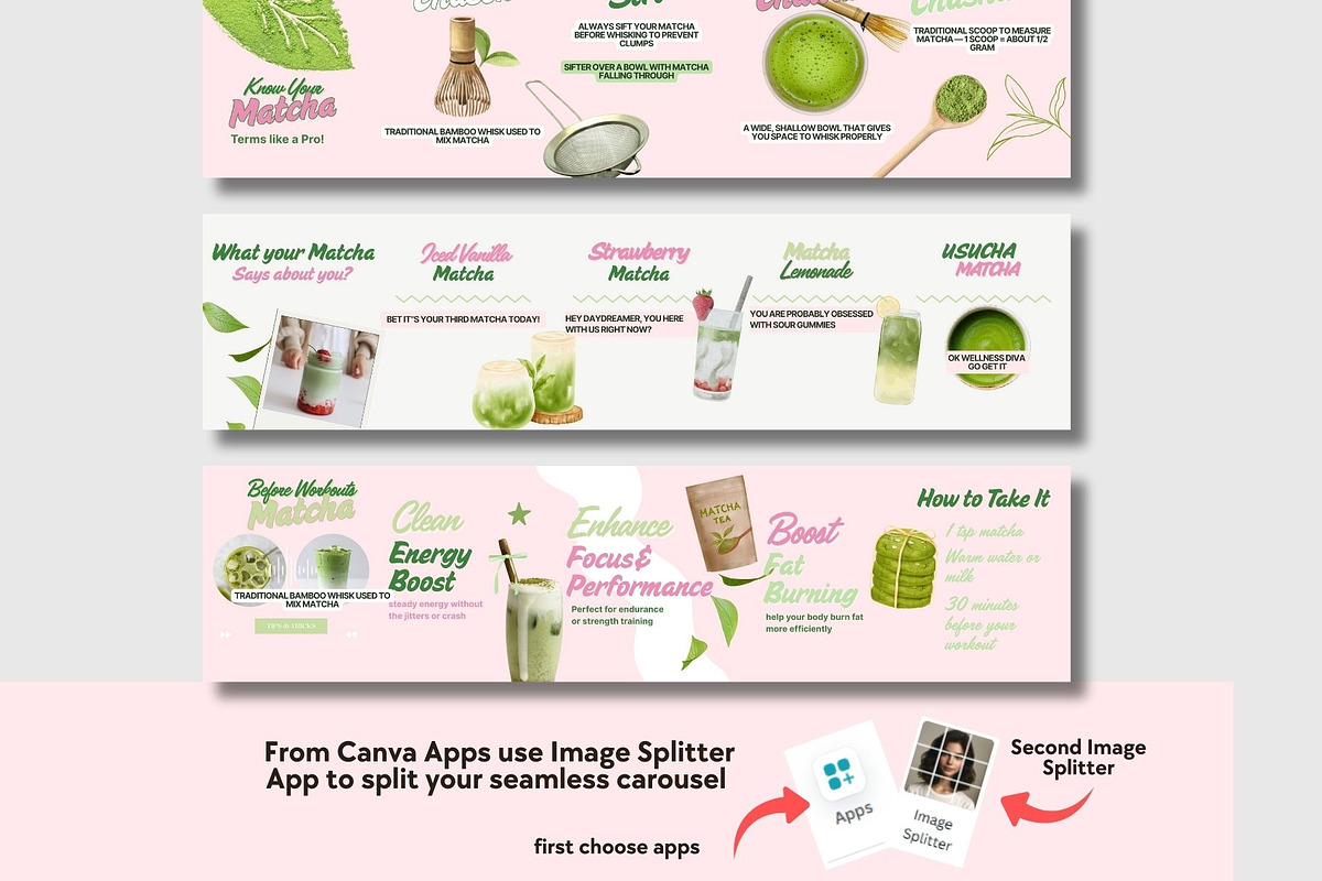 Matcha Cafe Social Media Marketing preview 5