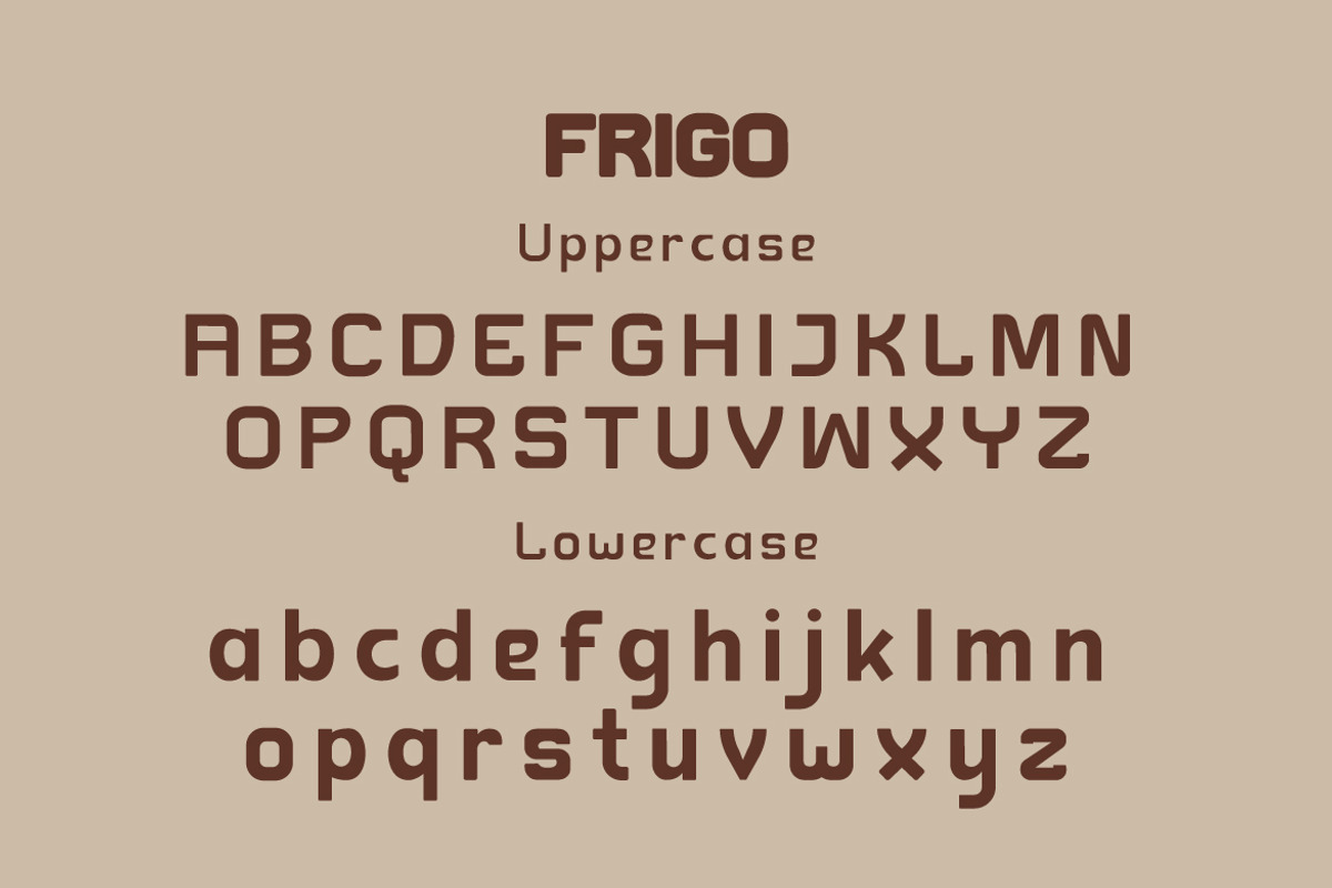 Frigo, a Sans Serif Font by twinstd (Photo 9 of 11)