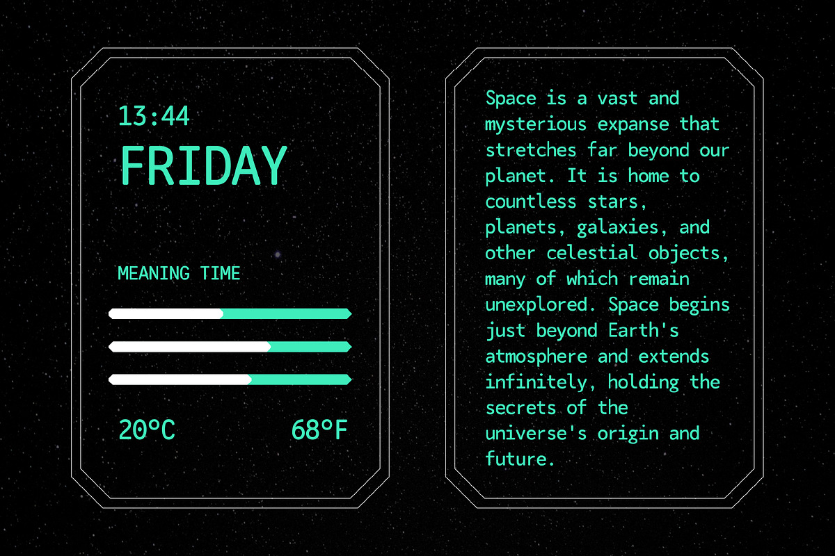 Spacemoid, a Sans Serif Font by graphicook (Photo 4 of 10)