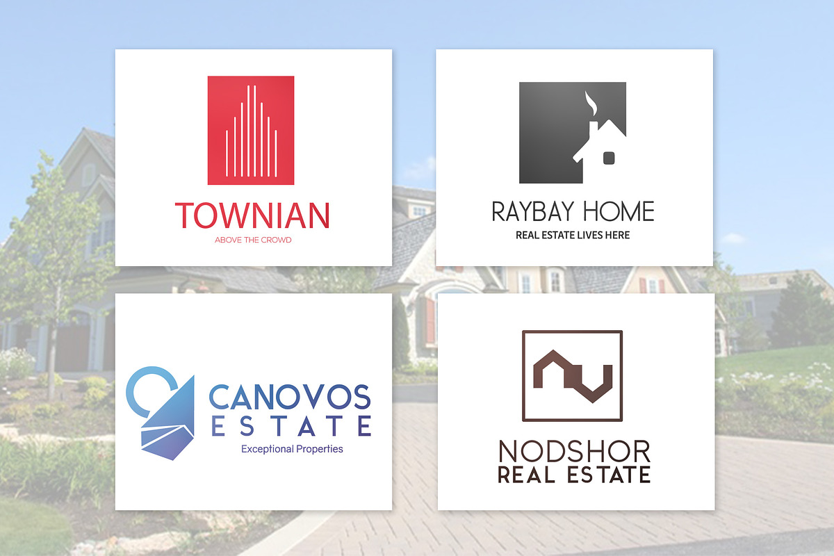 Real Estate & Architecture Logos, a Branding & Logo Template by AN Productions (Photo 7 of 33)