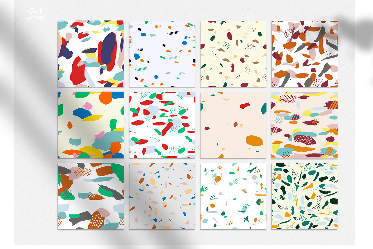 abstract Raws pattern, a Pattern Graphic by Graphx.unsleep (Photo 6 of 6)