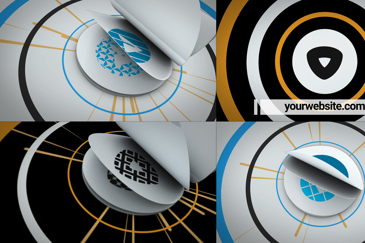 Flip Flap Logo Reveal Premiere Pro, a Templates & Theme by FlashFXbox (Photo 1 of 2)