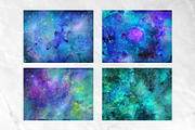 SPACE GALAXY watercolor textures, a Texture Graphic by Artemisia_Art (Thumbnail 3 of 7)