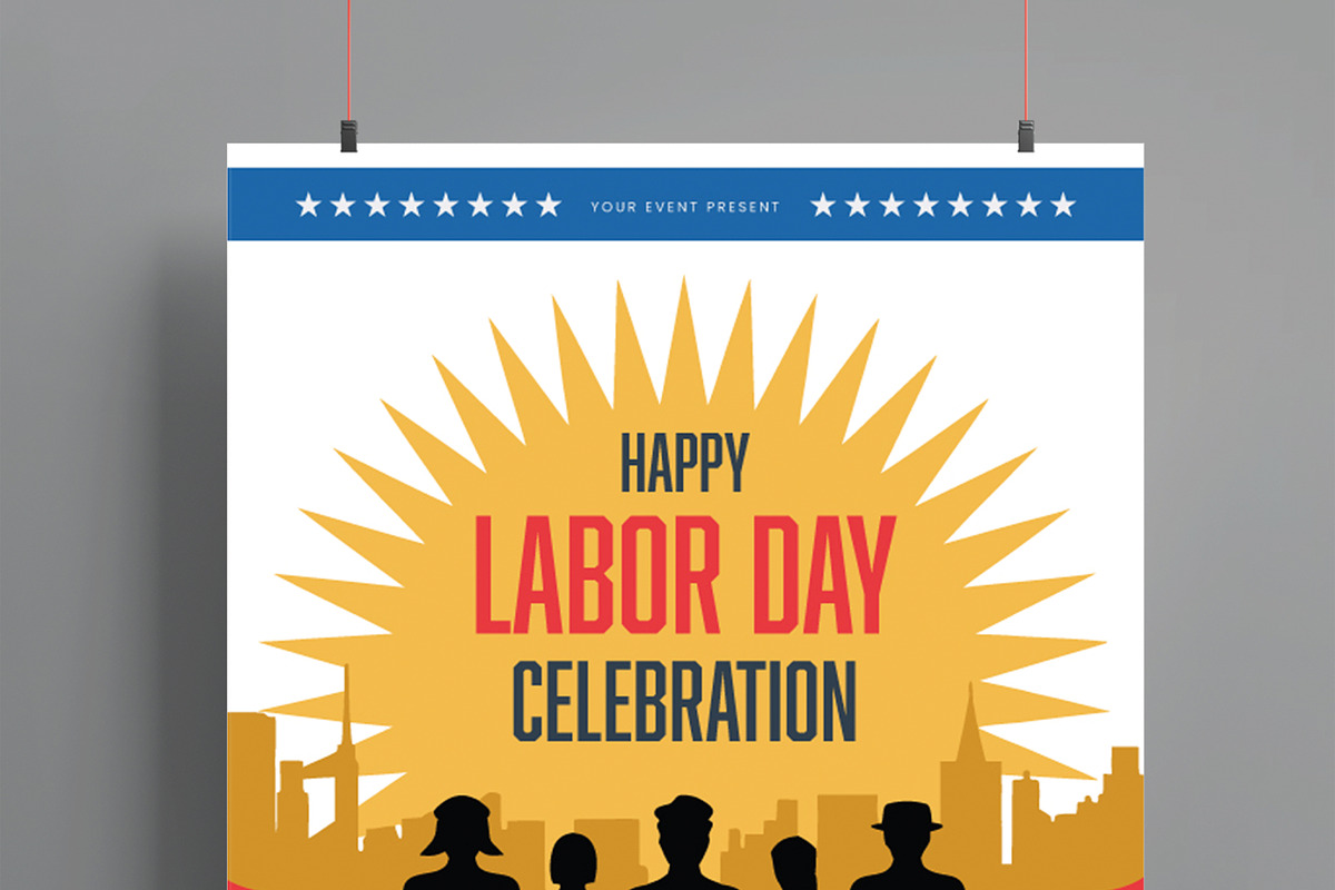 Labor Day Celebration Poster, a Flyer Template by MightyDesign (Photo 2 of 6)