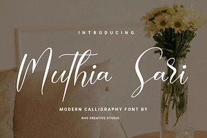 Muthia Sari - Modern Calligraphy