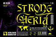 Black Morgana Typeface, a Blackletter Font by alit design (Thumbnail 7 of 17)