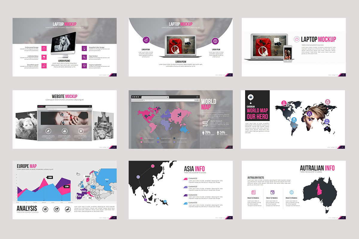 Fashion Keynote template, a Presentation Template by Stock Shape (Photo 10 of 12)