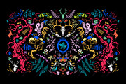 Enchanted midnight forest, an Animal Illustration by OlgaSoi007 (Thumbnail 9 of 10)