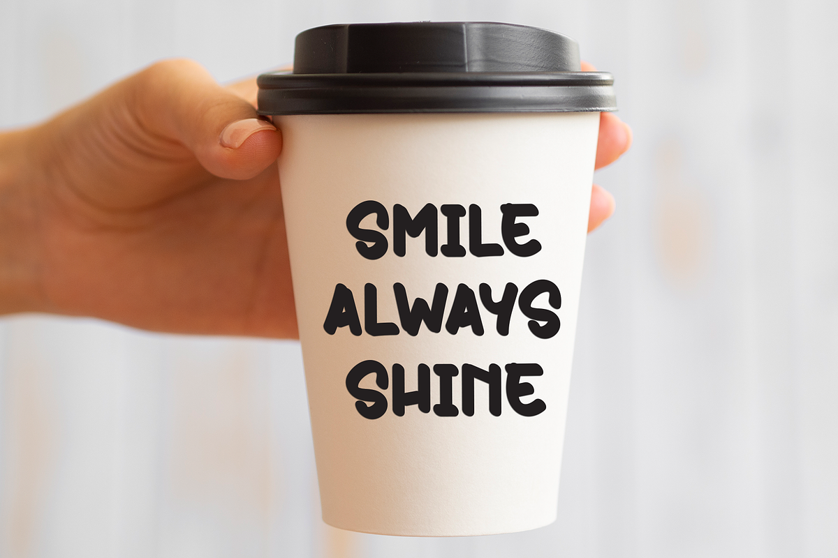 Groovy Rainbow | Script Font, a Script Font by Scratchones (Photo 3 of 8)