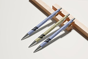 Metallic Pen Mockup, a Pens & Pencil Mockup by graphictime (Thumbnail 4 of 6)
