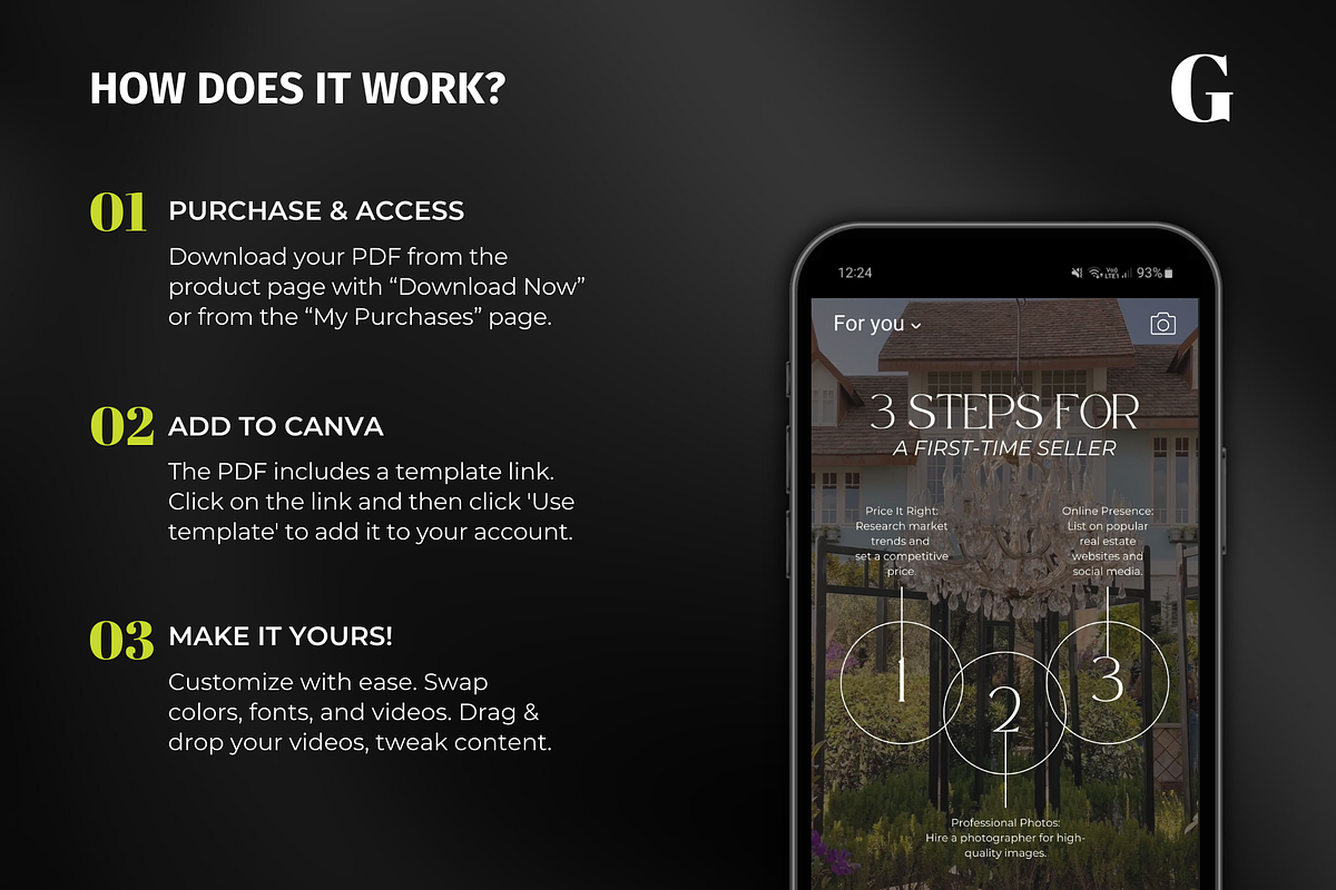 Faceless Real Estate Reels Videos, a Social Media Template by Meraki Templates (Photo 7 of 8)