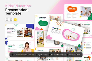 Kids Education Google Slide, a Presentation Template by Annora Studio
