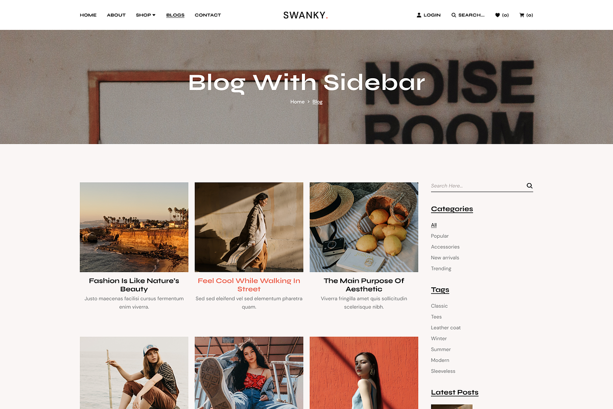 Swanky Fashion Store Figma Template, a Websites & App Template by TemplatesJungle (Photo 18 of 23)