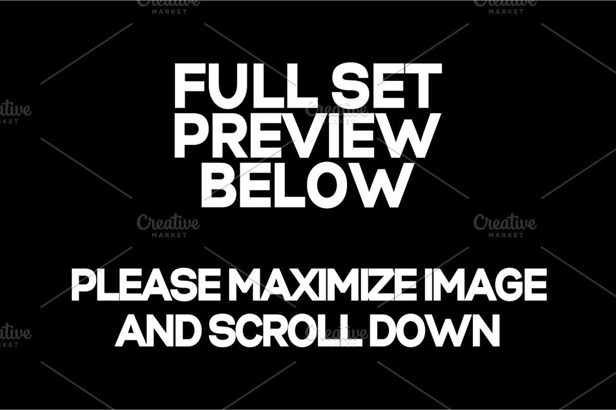 Over 250 Vector Decorative Elements preview 5