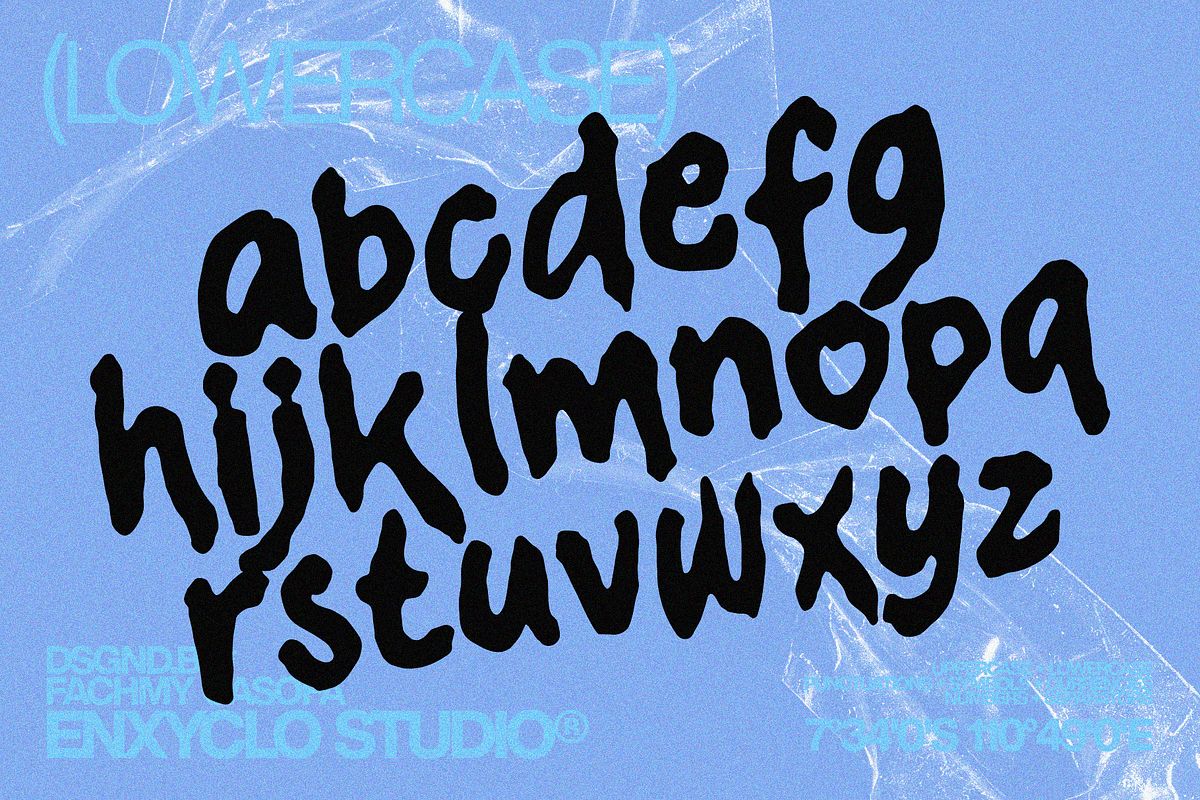 KOPDES GEMOY — Urban Branding Font, a Handwritten Font by Enxyclo Studio (Photo 8 of 10)
