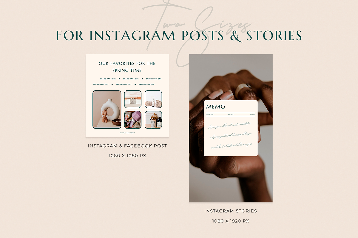 Community Leader Instagram Kit, a Social Media Template by Ralony (Photo 2 of 9)